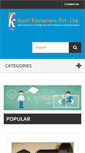 Mobile Screenshot of kantfasteners.com